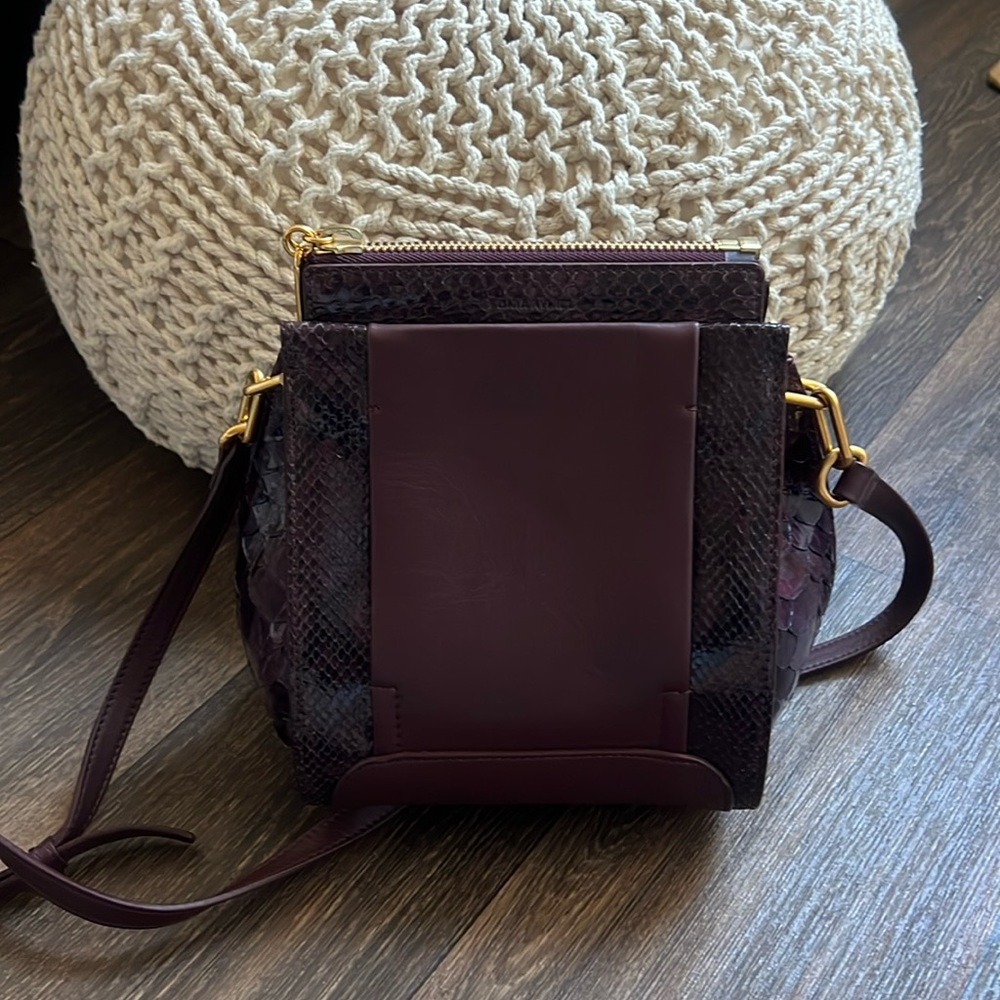 Sonia Rykiel Python Shoulder Bag
